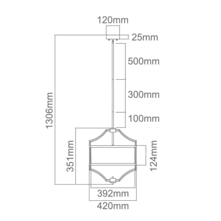 Lampa Hampton wisząca Stesso cromo S OR80902 - Open Design Highlights